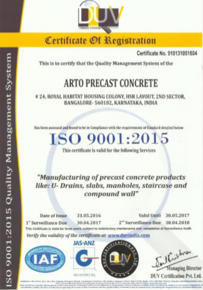Leading manufacturer of precast concrete products